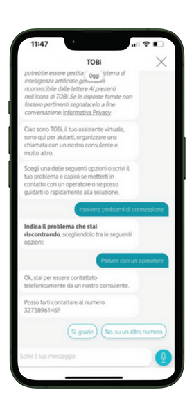 Vodafone assistenza app