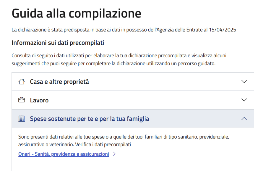 730 2025 guida alla compilazione