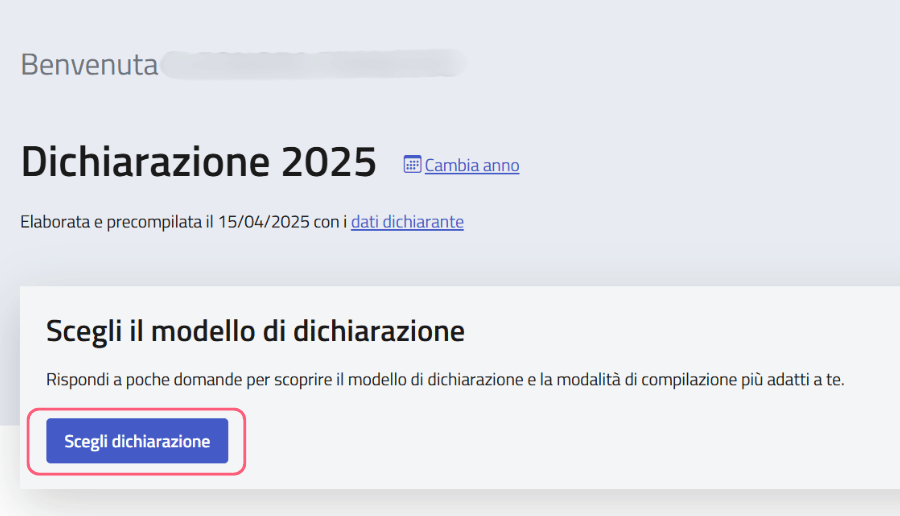 730 2025 prima pagina agenzia entrate