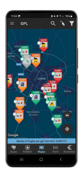 Prezzi Benzina app