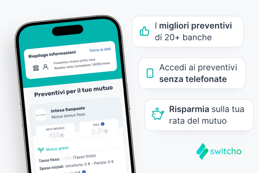 Servizio mutui Switcho