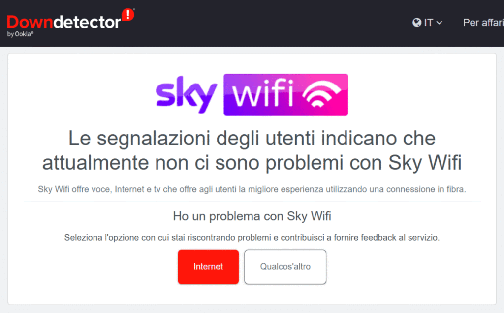 downdetector sky wifi