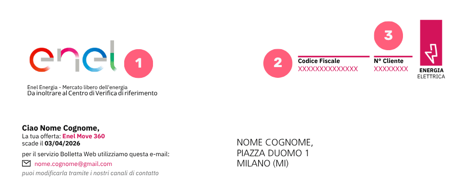 Bolletta Enel