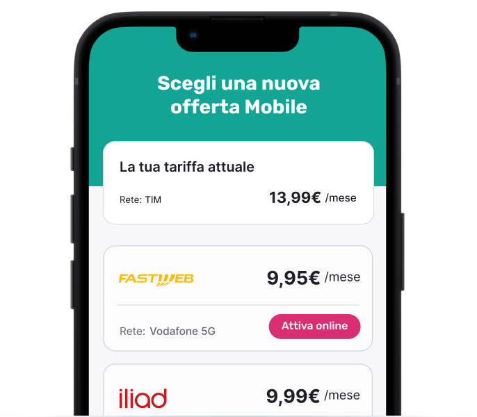 Valuta le offerte senza impegno