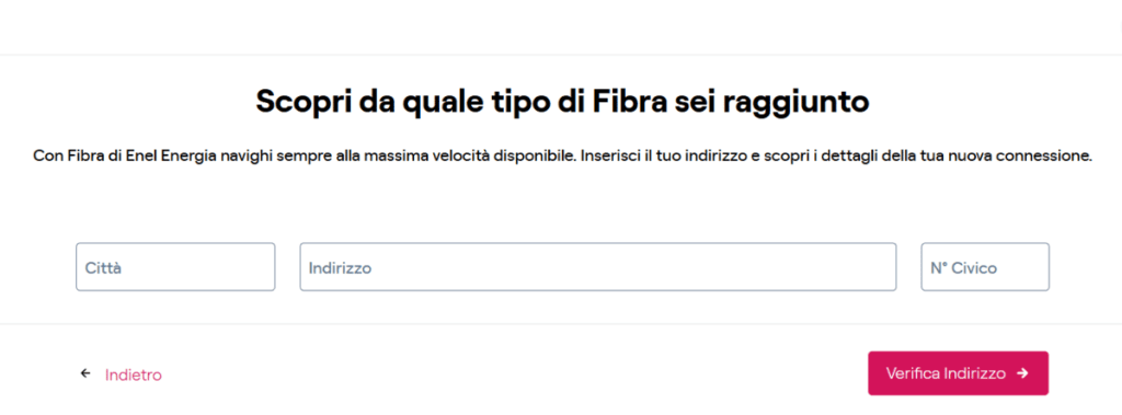 enel fibra copertura